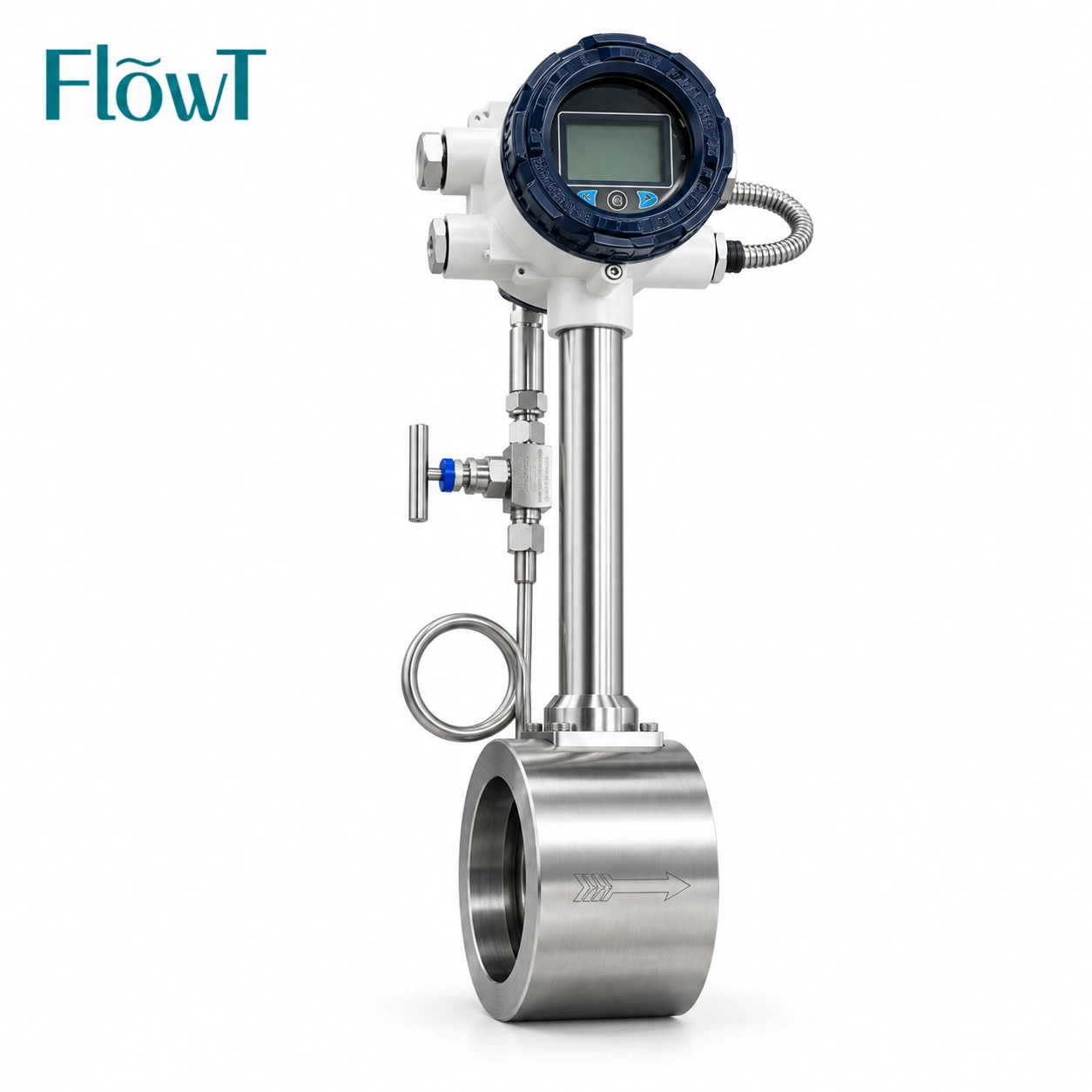Good Performance Vortex Flow Meter For Steam With Calibration Using In High Temperature