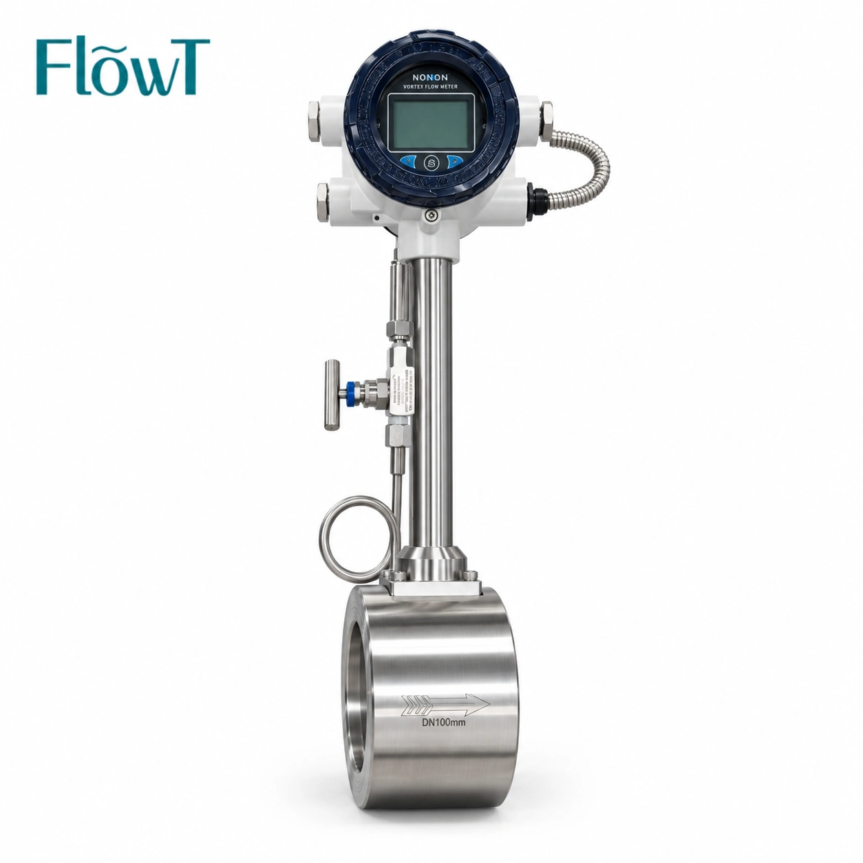 Medidor de flujo Vortex Steam