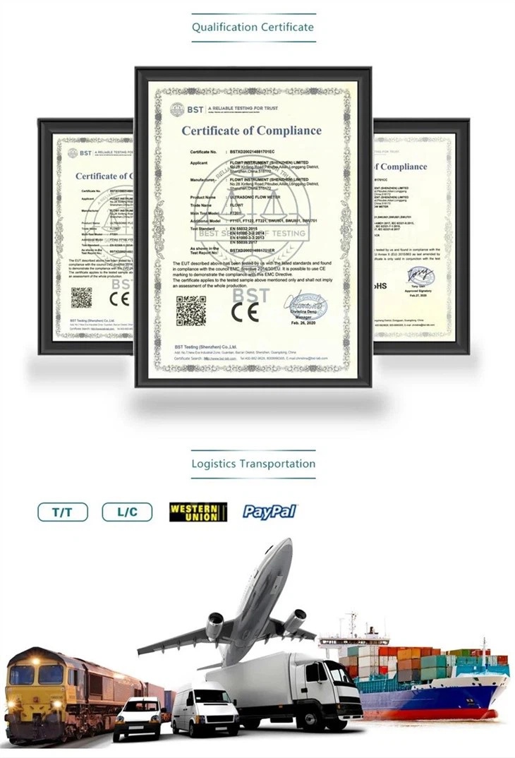 RS485 Output Signal Water Level Meter Ultrasonic Depth Measurement Tank Level Sensor For Solids